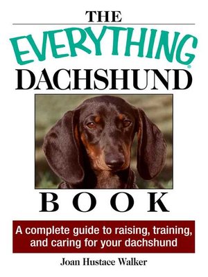cover image of The Everything Daschund Book
